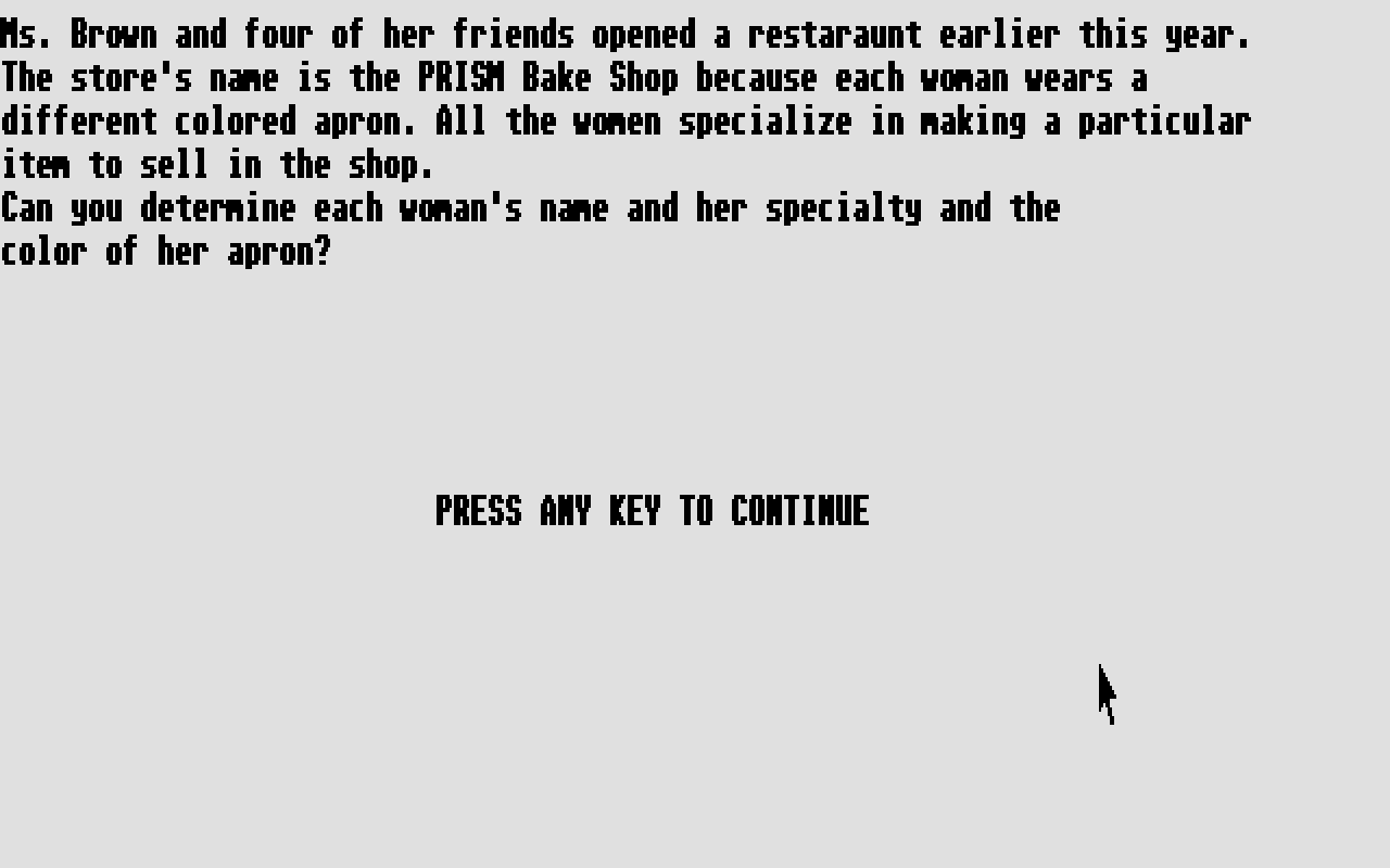 Logical Lobotomy atari screenshot